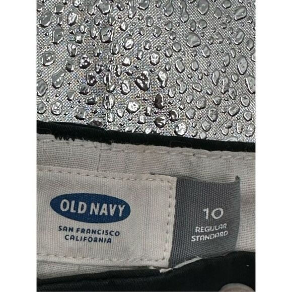 Old Navy black short shorts size 10. Has cuffs and pockets - Picture 4 of 6